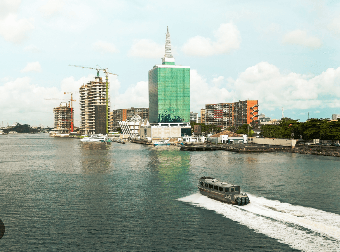 Lagos skyline and city overview